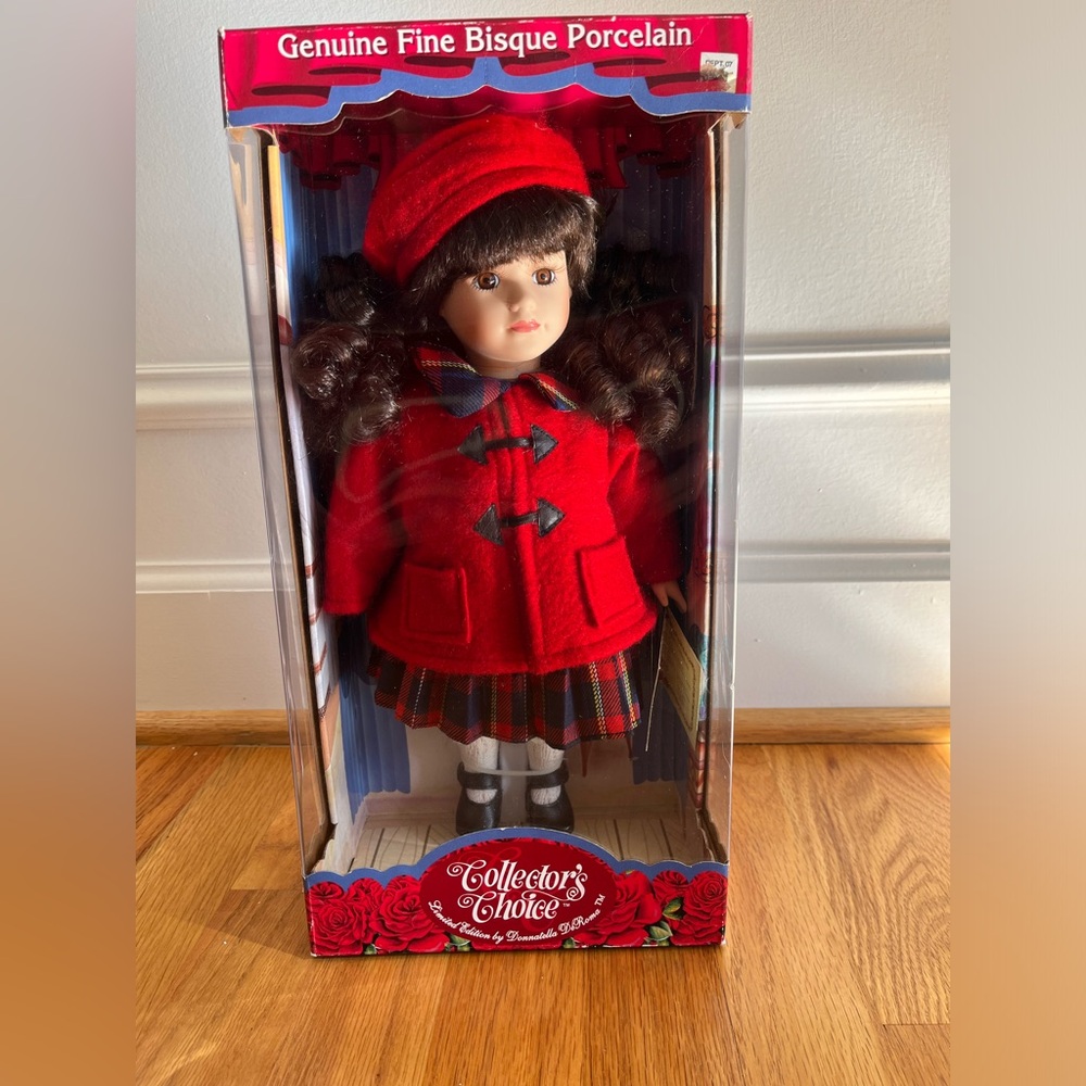 Vintage Collector’s Choice Genuine Fine Bisque Porcelain Doll